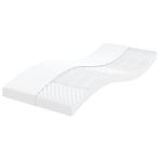 vidaXL Schuimmatras 7 zones hardheid 20 ILD 90x190 cm wit, Huis en Inrichting, Slaapkamer | Matrassen en Bedbodems, Verzenden