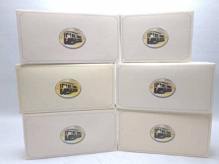 Atlas Collections H0 - Modeltram (6) - 6 diverse Tram, Hobby en Vrije tijd, Modeltreinen | H0