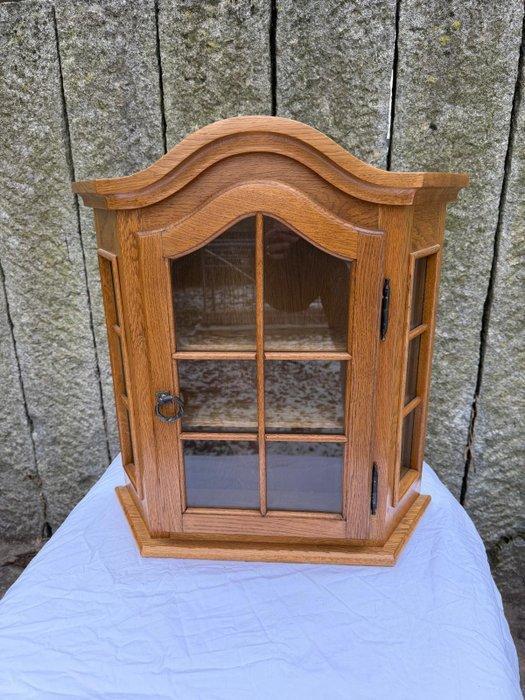 Vitrine - Bois - Armoire murale / armoire dapothicaire, Antiquités & Art, Curiosités & Brocante