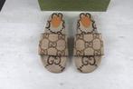 Gucci - Maxi GG Supreme Web Slide Sandal - Sandales - Taille, Kleding | Heren, Nieuw