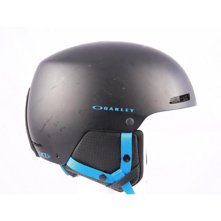 55 56 57 58 skihelm/snowboardhelm OAKLEY MOD1+, Black/blue,, Sport en Fitness, Skiën en Langlaufen, Ski, Overige typen, Gebruikt