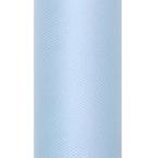 Lichtblauwe Tule Rol 30cm 9m, Hobby en Vrije tijd, Verzenden, Nieuw