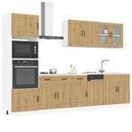 vidaXL 7-delige Keukenkastenset Kalmar bewerkt hout, Huis en Inrichting, Verzenden, Nieuw