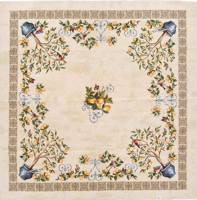 Elegante Centrotavola in tessuto Gobelin - 100% Made in, Antiek en Kunst, Antiek | Tapijten, Tafelkleden en Textiel