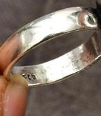 Zonder Minimumprijs - Ring Zilver Olivijn - Peridot, Handtassen en Accessoires, Ringen, Nieuw