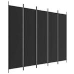 Kamerscherm Zwart 250x200cm | Retour Deal | 40% Korting, Huis en Inrichting, Verzenden, Nieuw