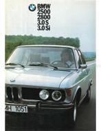 1973 BMW 2500 | 2800 | 3.0S | 3.0SI BROCHURE NEDERLANDS, Nieuw