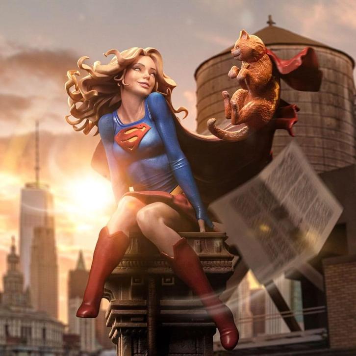 DC Comics Art Scale Statue 1/10 Super Girl Series #8 25 cm, Verzamelen, Film en Tv, Ophalen of Verzenden