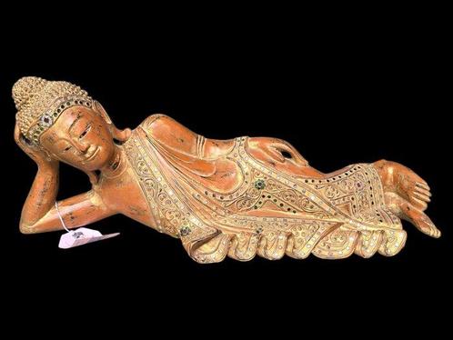 Zittende Mandalay Boeddha (65 cm) - Myanmar  (Zonder, Antiek en Kunst, Kunst | Niet-Westerse kunst