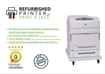 A3 printer kleuren laser netwerk garantie HP LaserJet 5550