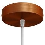 Bronzen Plafondplaat Complete set 12 cm 1 snoer Netstroom, Maison & Meubles, Lampes | Autre, Verzenden