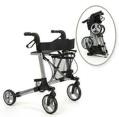 Opvouwbare Rollator Vermeiren Quadri Light Lichtgewicht, Diversen, Rollators, Nieuw, Lichtgewicht, Opvouwbaar, Ophalen of Verzenden