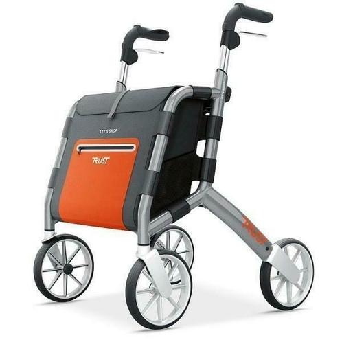 Opvouwbare Rollator Trust Care Let's Shop Lichtgewicht Nieuw, Diversen, Rollators, Nieuw, Lichtgewicht, Opvouwbaar, Ophalen of Verzenden