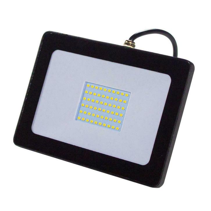 LED Bouwlamp - Floodlight 50 Watt - Netstroom, Doe-het-zelf en Bouw, Bouwverlichting, Lamp met armatuur, Nieuw, 50 tot 200 watt