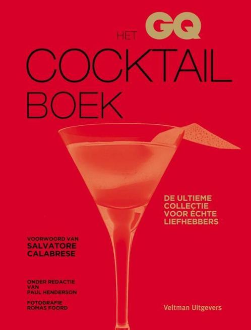 Het GQ cocktailboek 9789048311859, Boeken, Kookboeken, Zo goed als nieuw, Verzenden