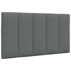vidaXL Hoofdbordkussen 90 cm stof donkergrijs, Huis en Inrichting, Verzenden, Nieuw