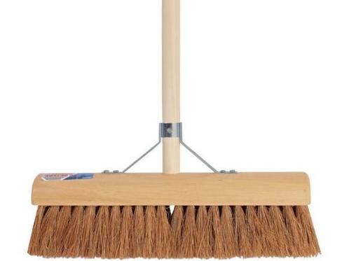 Veiling - Talen Tools - Bezem - Cocos - 30 cm - Steel 150 cm, Tuin en Terras, Hand-tuingereedschap