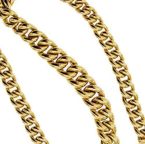 Collier ras du cou - 18 carats Or jaune, Handtassen en Accessoires, Antieke sieraden