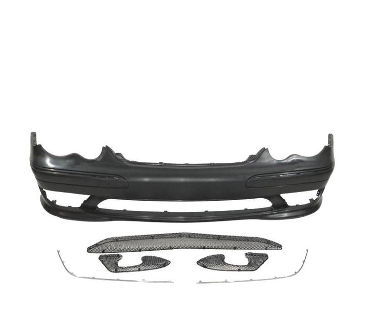 PARE CHOCS FRONTAL POUR MERCEDES W203 00-04 LOOK AMG, Auto-onderdelen, Carrosserie, Verzenden