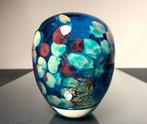 Maxence Parot - Vaas - Unieke kleuren en goud vaas - Glas