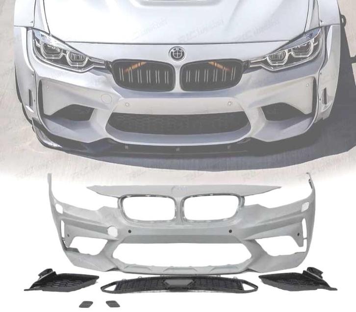Pare-Chocs Avant Pour Bmw F30 F31 Look M2 Competition, Auto-onderdelen, Carrosserie, Verzenden