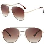 Fako Sunglasses® - Pilotenbril Metal - Piloot Zonnebril -, Handtassen en Accessoires, Zonnebrillen en Brillen | Dames, Verzenden