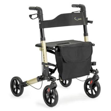 MultiMotion City lichtgewicht rollator - Champagne beschikbaar voor biedingen