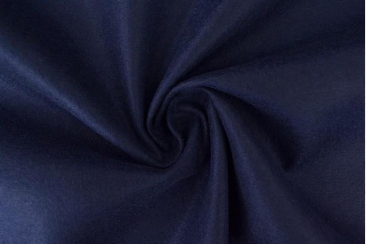 15 meter vilt 3mm - marineblauw, Hobby en Vrije tijd, Stoffen en Lappen, 120 cm of meer, 200 cm of meer, Blauw, Nieuw, Polyester