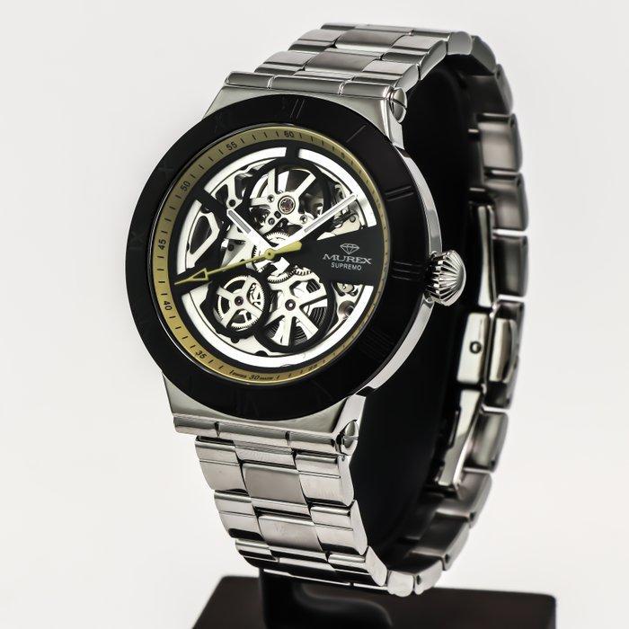 Murex - SUPREMO Skeleton Automatic - MUA672SK-SB-14 - Zonder, Handtassen en Accessoires, Horloges | Heren