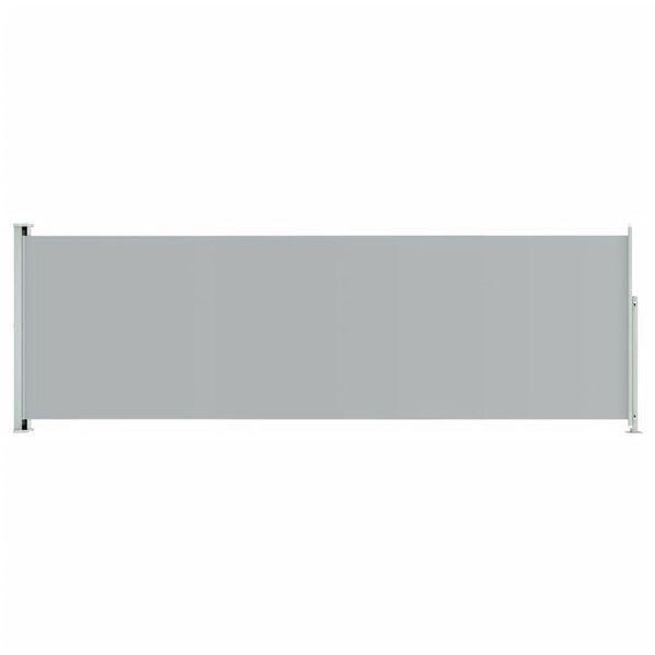 Uittrekbaar Terrasscherm Grijs 6m | Tweede Kansje | Bespaar!, Tuin en Terras, Tuinschermen, Nieuw, Staal, 200 cm of meer, 200 cm of meer