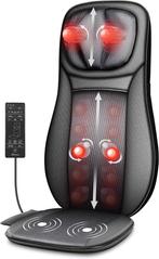 Snailax Massagestoelkussen Shiatsu met warmtefunctie -, Elektronische apparatuur, Nieuw, Verzenden