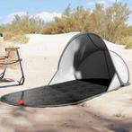 vidaXL Strandtent pop-up waterdicht grijs, Caravans en Kamperen, Tenten, Verzenden, Nieuw