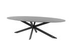 4 Seasons Outdoor Privada tafel met ellips HPL blad 240 x, Tuin en Terras, Tuinsets en Loungesets, Nieuw