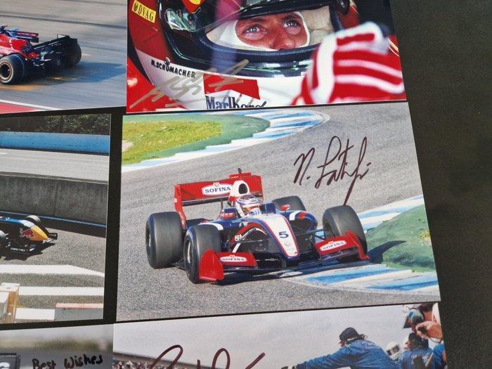 9 Fromula 1 drivers - Michael Schumacher, Rubens, Verzamelen, Automerken, Motoren en Formule 1