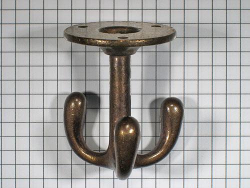 Kapstokhaak onderbouw, brons antiek, Huis en Inrichting, Woonaccessoires | Kapstokken, Nieuw, Overige materialen