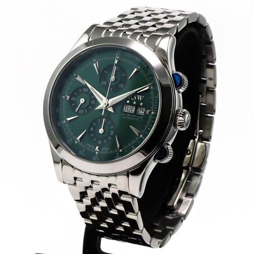 RSW - La Neuveville Valjoux automatic - RSWA129-SS-12 -, Handtassen en Accessoires, Horloges | Heren