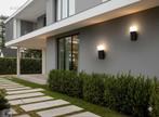 10 x 9.5W LED Wandlamp gebogen zand zwart warm..., Ophalen, Nieuw