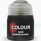 Citadel  Base Corvus Black 12 Ml (Warhammer Nieuw), Ophalen of Verzenden, Nieuw