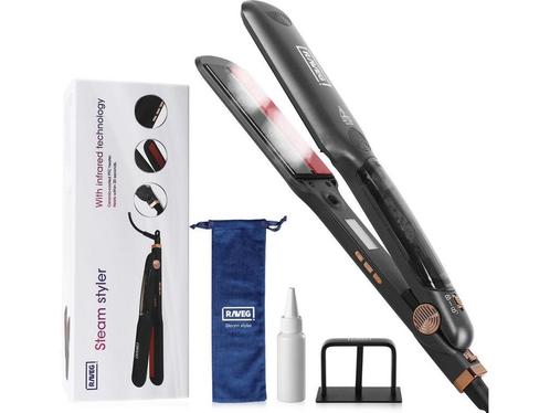 RAVEG Stoom Stijltang - Steampod, Handtassen en Accessoires, Uiterlijk | Haarverzorging, Zo goed als nieuw, Verzenden