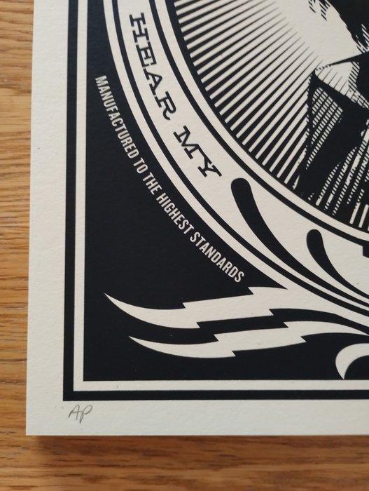 Shepard Fairey (OBEY) (1970) - Hear My Freedom (artist, Antiek en Kunst, Kunst | Designobjecten