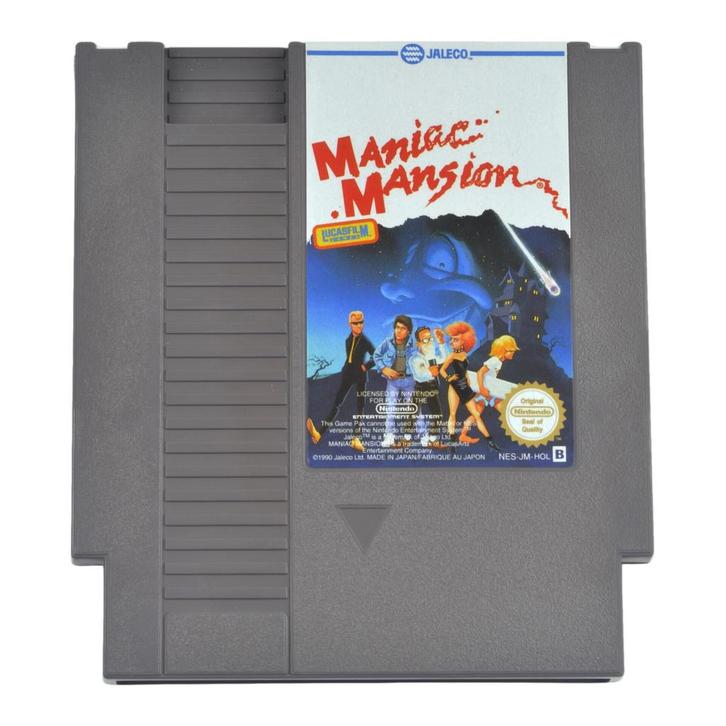 Maniac Mansion (NTSC) [Nintendo NES], Games en Spelcomputers, Games | Nintendo NES, Verzenden