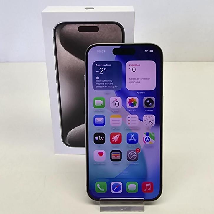 iPhone 15 Pro 128GB Batterij 87% | Nieuwstaat, Télécoms, Téléphonie mobile | Apple iPhone, Enlèvement ou Envoi