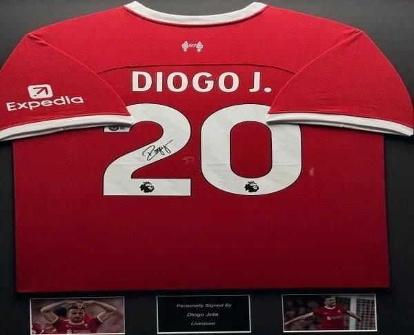 Liverpool - Engelse voetbalcompetitie - Diogo Jota -, Verzamelen, Overige Verzamelen