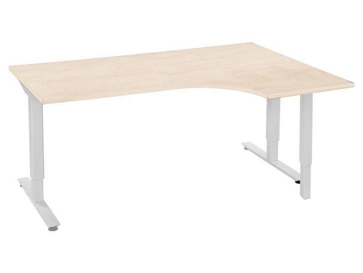 Verstelbaar bureau - Wing Bureaublad - 180 x 120 Cm, Huis en Inrichting, Bureaus, Bureau, Nieuw, In hoogte verstelbaar, Verzenden