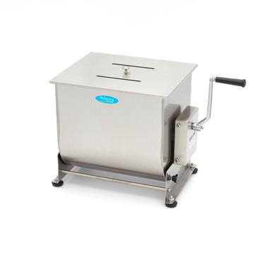 Vleesmenger 40 L - 35 Kg Vlees - Kantelbare Kom - Handmatig, Verzenden