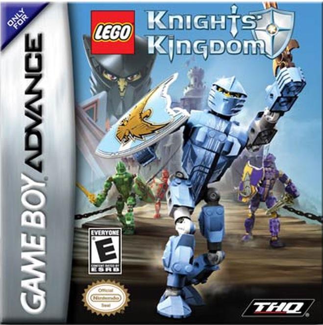 LEGO Knights Kingdom-Amerikaans (GBA) Gebruikt, Games en Spelcomputers, Games | Nintendo Game Boy, Ophalen of Verzenden