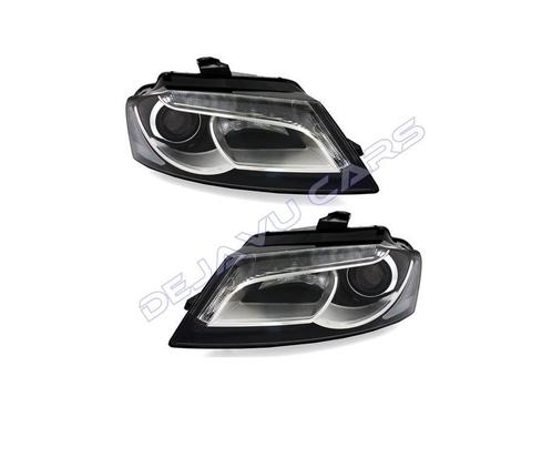 LED Koplampen Bi Xenon look voor Audi A3 8P, Auto diversen, Tuning en Styling, Ophalen of Verzenden