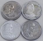 Zuid-Afrika. 1 Rand 1966-1969/ 80% Silver Springbok- Lot of