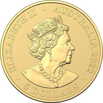 Australië. 5 Dollars 2022/ 0.5 g Mini Money Series Mini beschikbaar voor biedingen