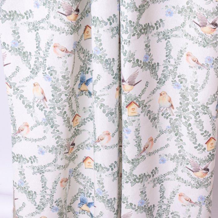 Stoffen Little Birds Garden – katoen 100% – vogeltjes en, Antiek en Kunst, Antiek | Tapijten, Tafelkleden en Textiel